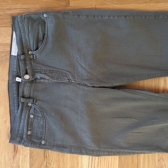 💎 Rag & Bone Olive Green The Skinny Jeans size 30 - Flawed Gem - Picture 4 of 14